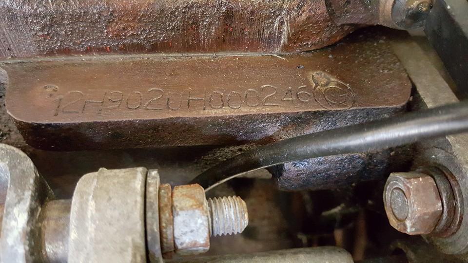 12H902 1275LS Leyland Mini engine number prefix.jpg