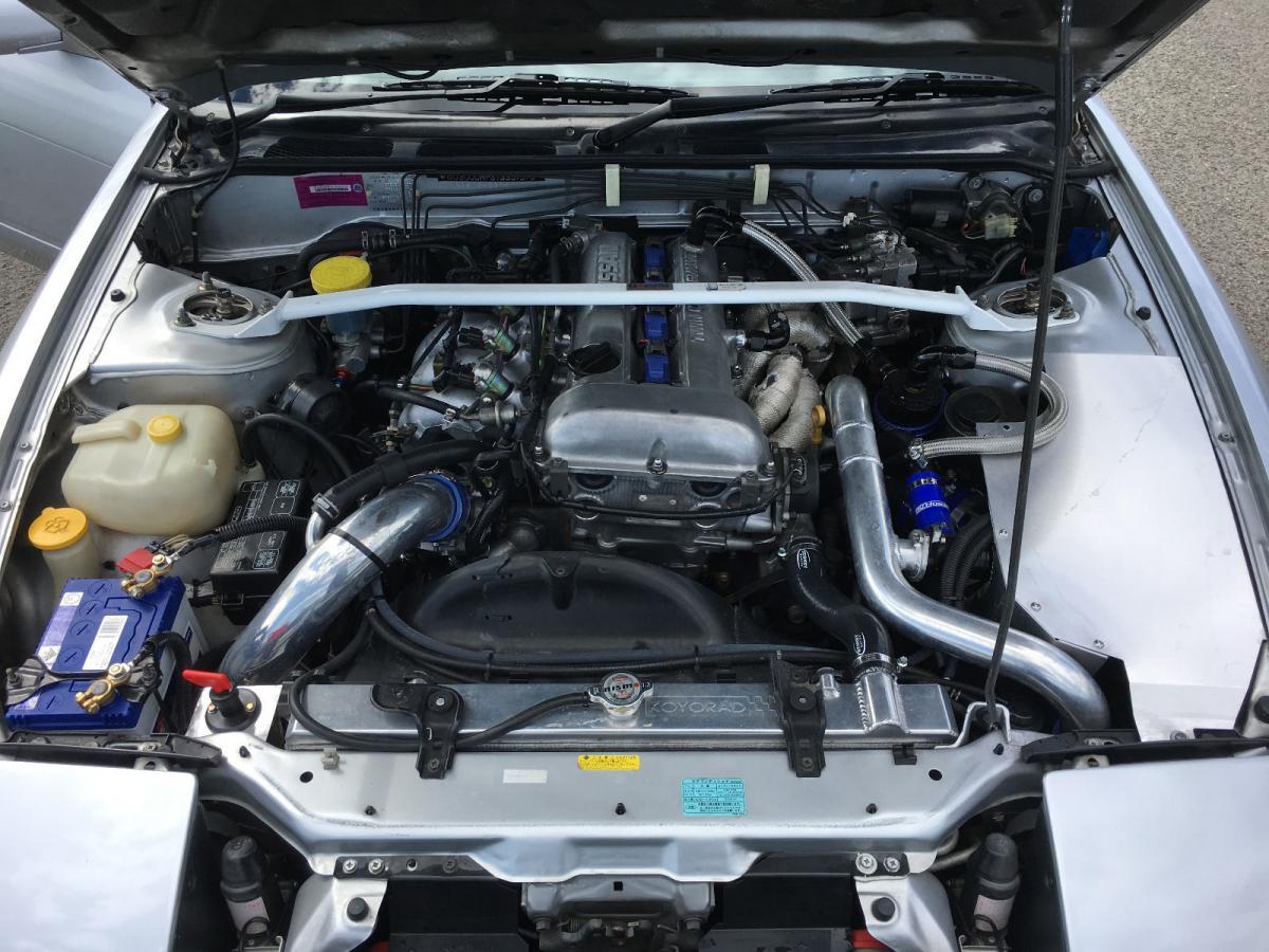 180SX Type X engine bay.jpg