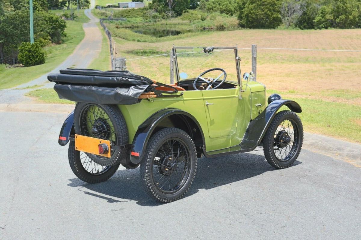 1929 Austin Seven 7 Chummy convertible tourer green Australia for sale (5).jpg