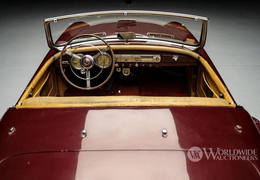 1952 Nash healey roadster for sale burgundy (17).jpg