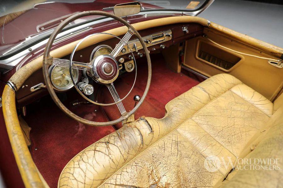 1952 Nash healey roadster for sale burgundy (3).jpg