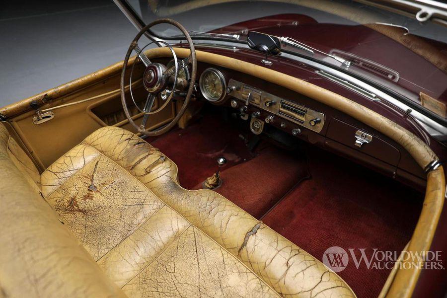 1952 Nash healey roadster for sale burgundy (5).jpg