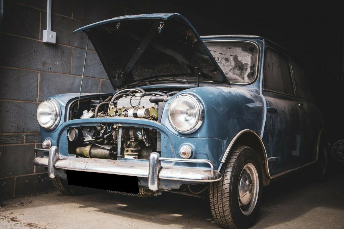 1964 Austin Mini cooper S police car early MK1 for sale (12).jpg