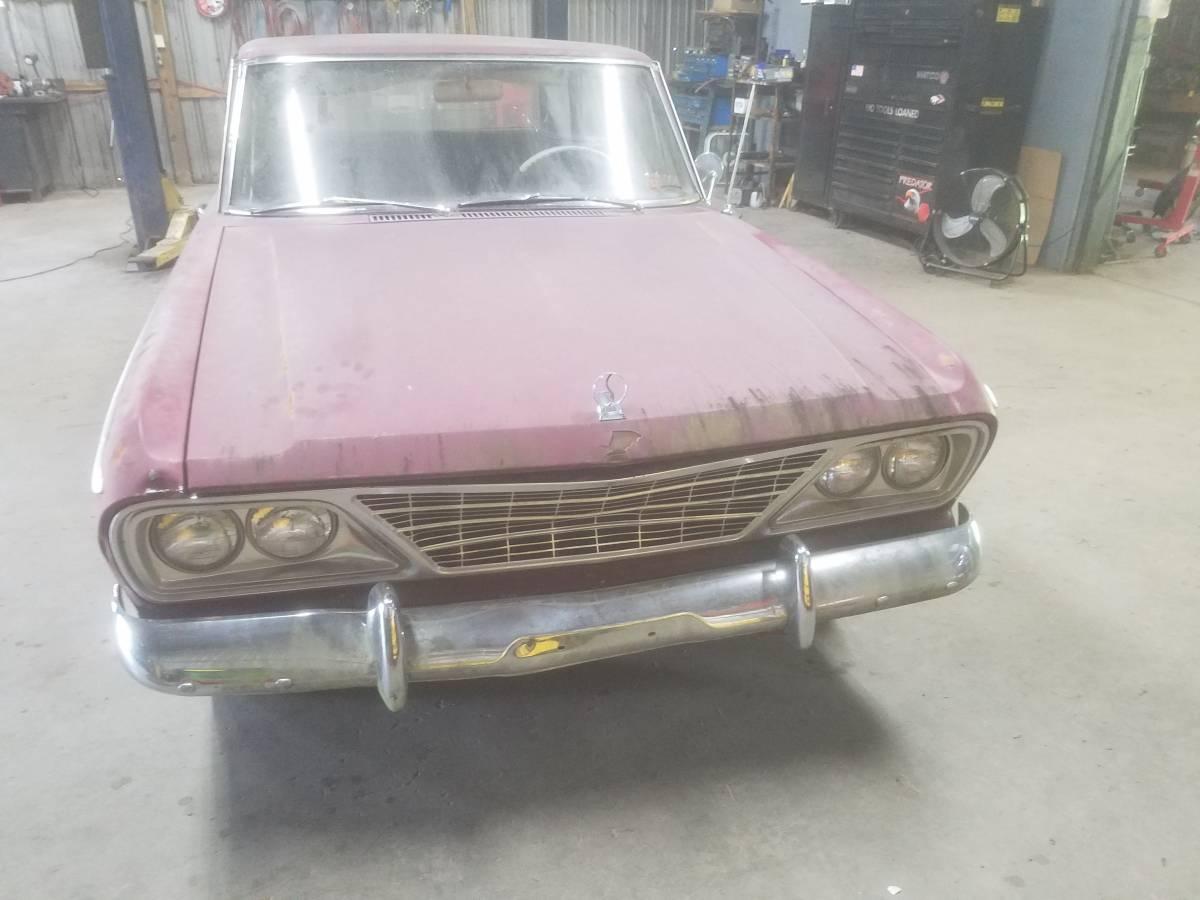 1964 Bordeaux Red Studebaker Daytona Sport Sedan unrestored project USA (1).jpg