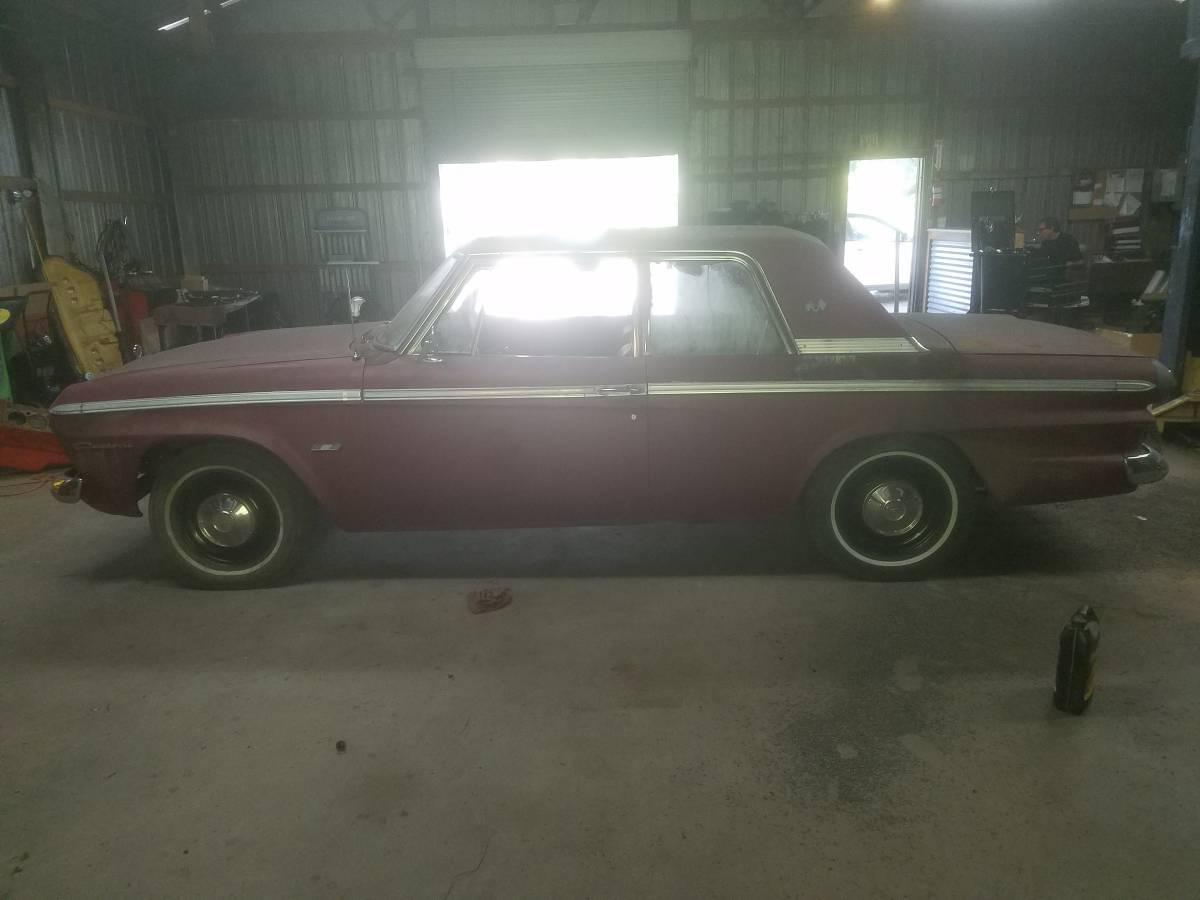 1964 Bordeaux Red Studebaker Daytona Sport Sedan unrestored project USA (7).jpg