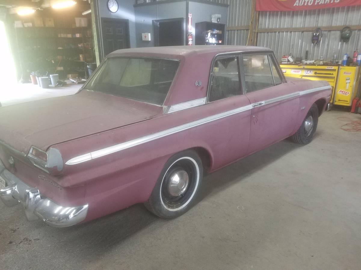 1964 Bordeaux Red Studebaker Daytona Sport Sedan unrestored project USA (8).jpg