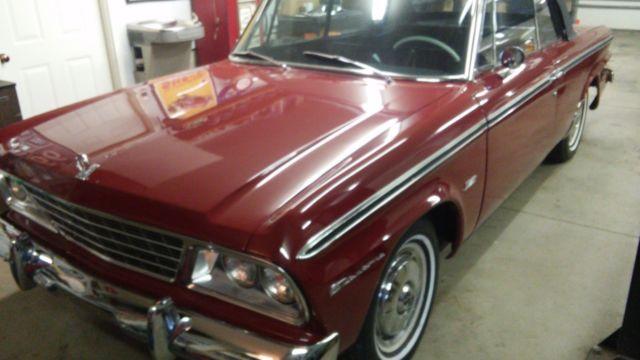 1964 Studebaker Daytona Convertible Bordeaux Red black roof 2018 images (1).jpg