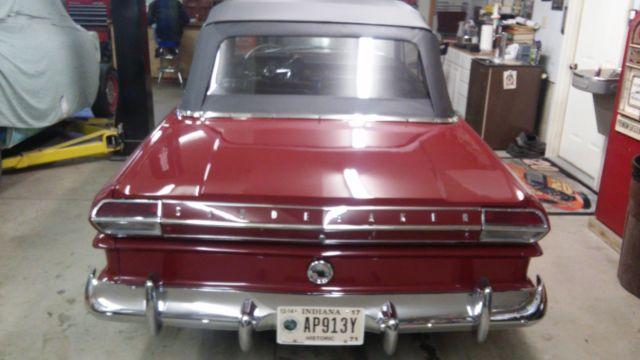 1964 Studebaker Daytona Convertible Bordeaux Red black roof 2018 images (2).jpg