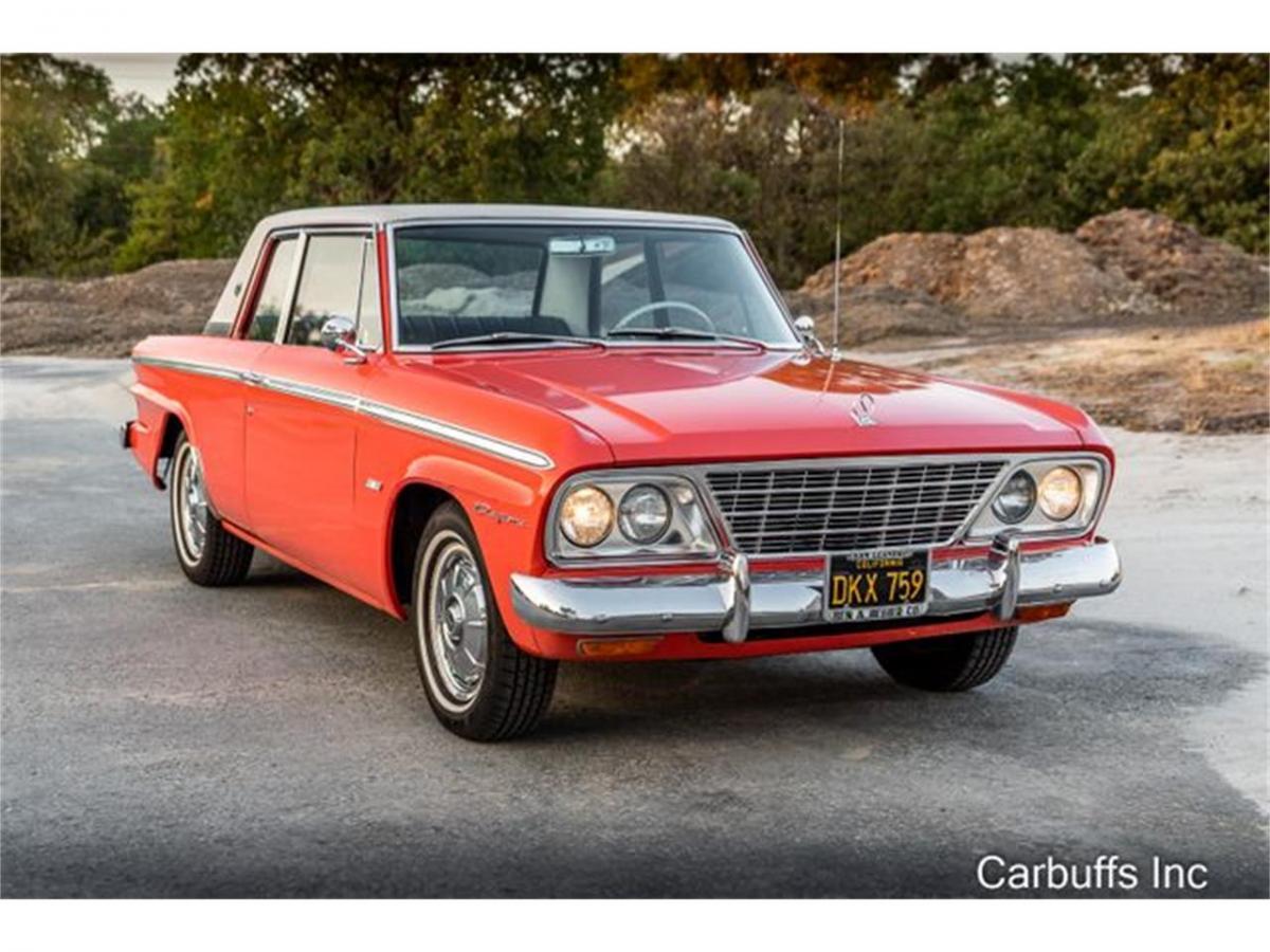 1965 Daytona coupe 2 door Studebaker Red white roof 2021 for sale (11).jpg