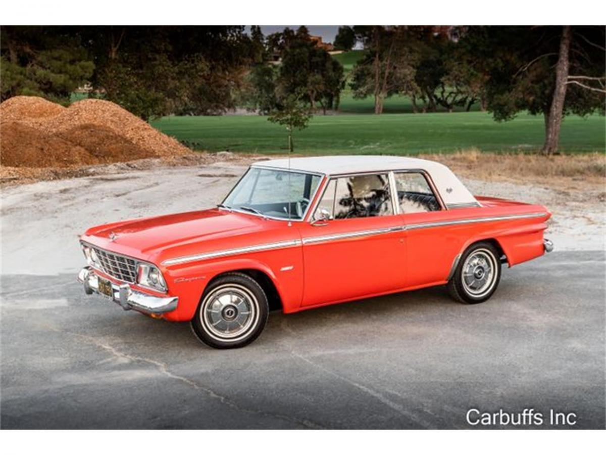 1965 Daytona coupe 2 door Studebaker Red white roof 2021 for sale (12).jpg