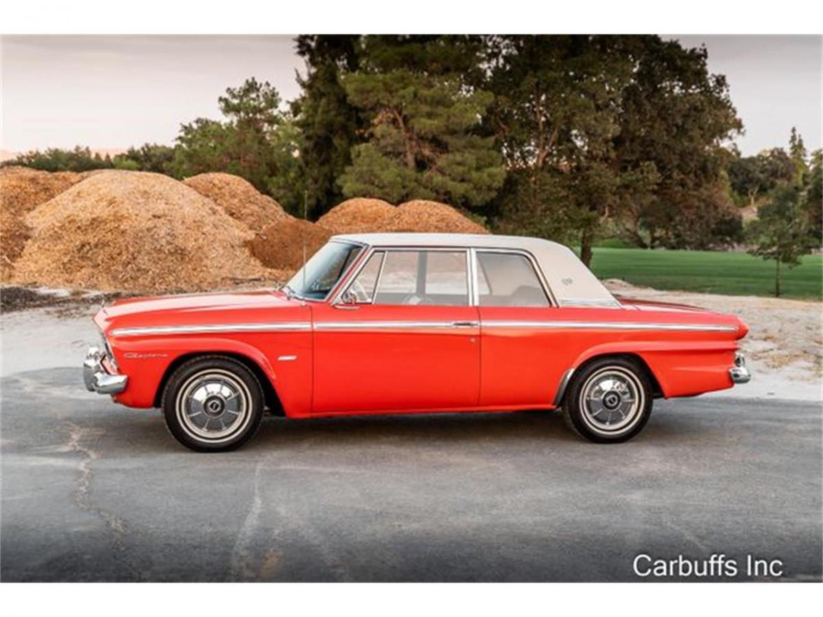 1965 Daytona coupe 2 door Studebaker Red white roof 2021 for sale (13).jpg