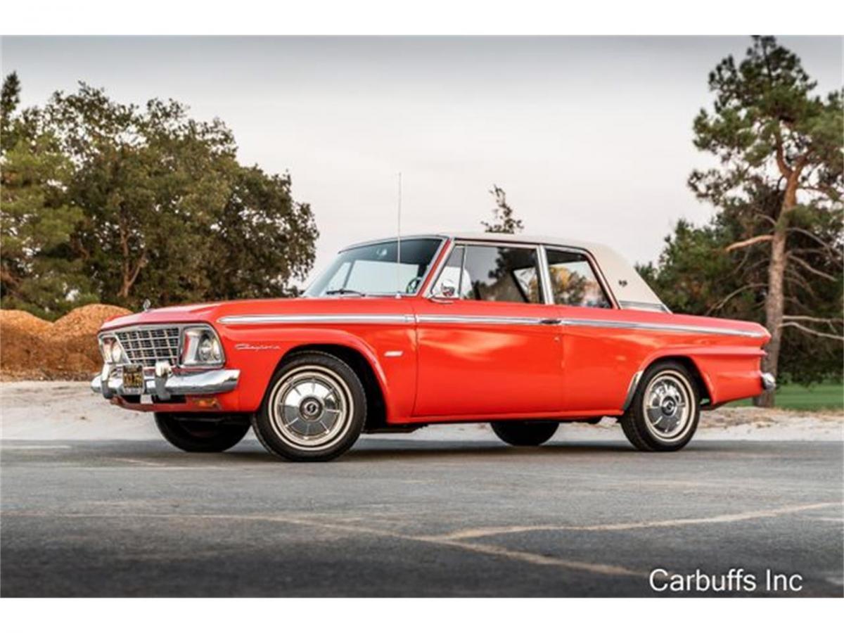 1965 Daytona coupe 2 door Studebaker Red white roof 2021 for sale (4).jpg