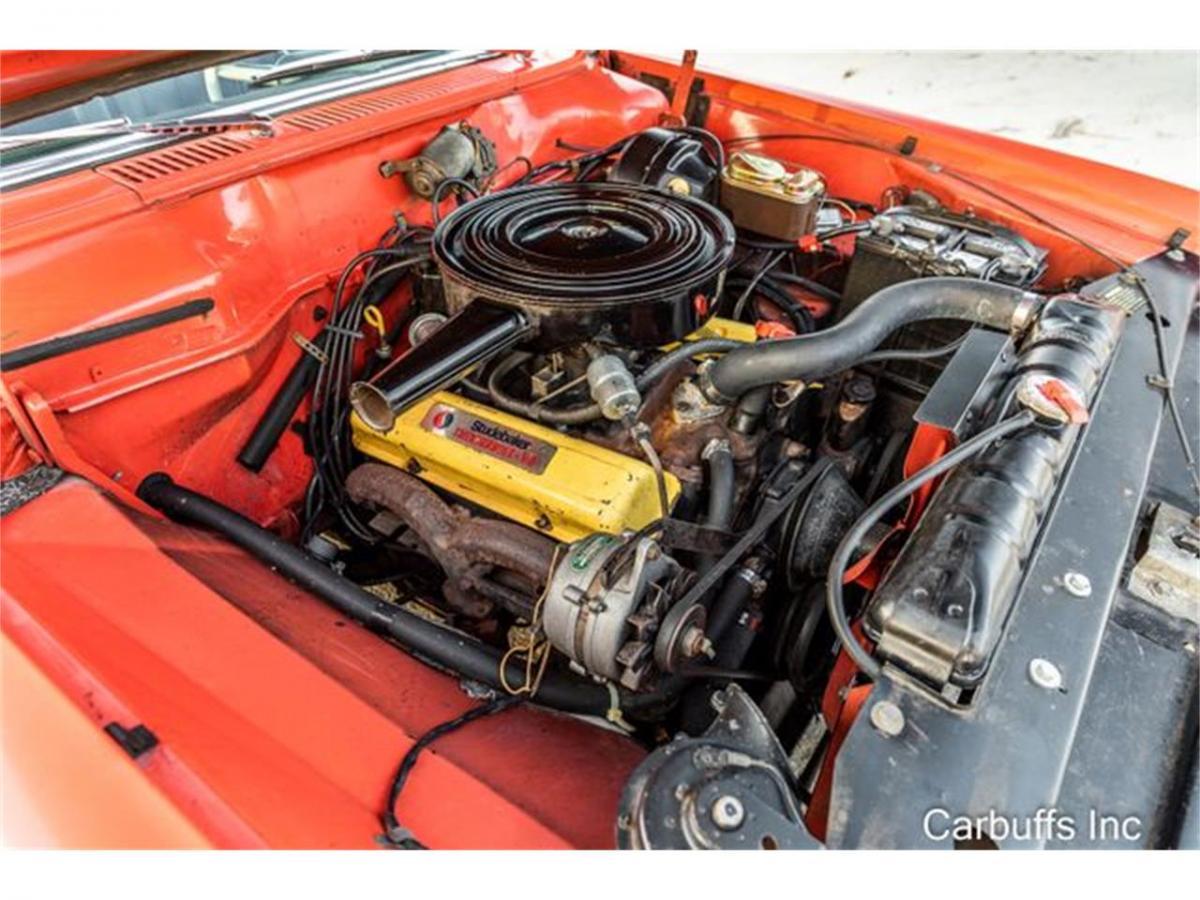 1965 Daytona coupe 2 door Studebaker Red white roof 2021 for sale (66).jpg