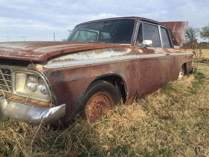 1965 STudebaker Daytona Sport Sedan Bordeaux Red wreck unrestored image (1).jpg