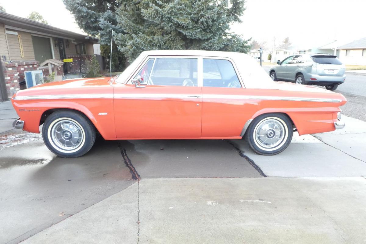 1965 Studebaker Sports Sedan Daytona 2-door Sienna red with white vinyl roof (1).jpg