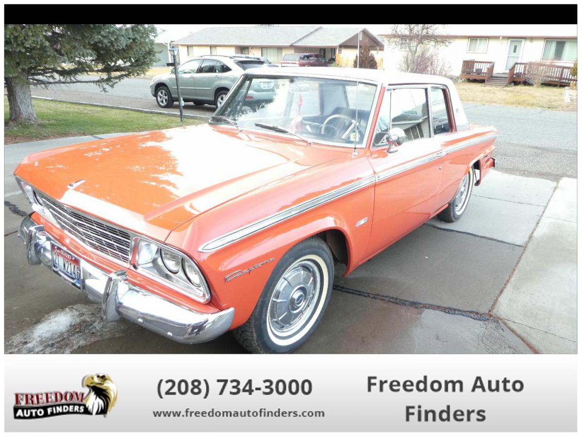 1965 Studebaker Sports Sedan Daytona 2-door Sienna red with white vinyl roof (8).jpg