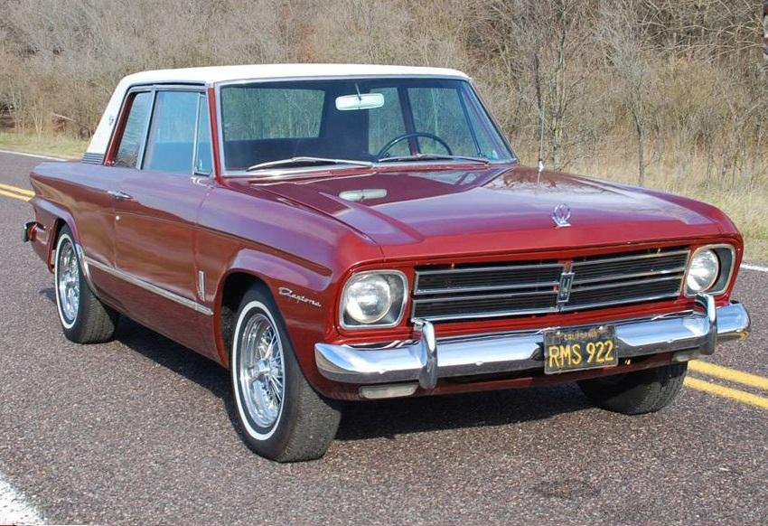 1966 Studebaker Daytona Sport Sedan V8 red white roof (9).jpg