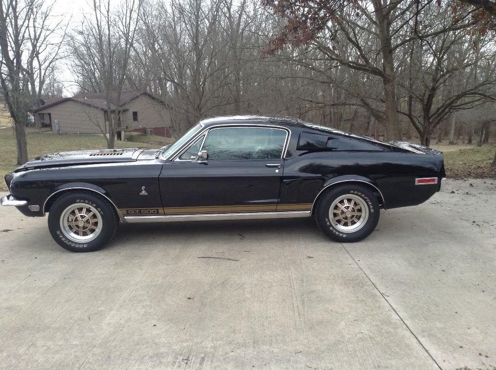 1968 Black Shelby GT500 Fastback restored images (2).jpg