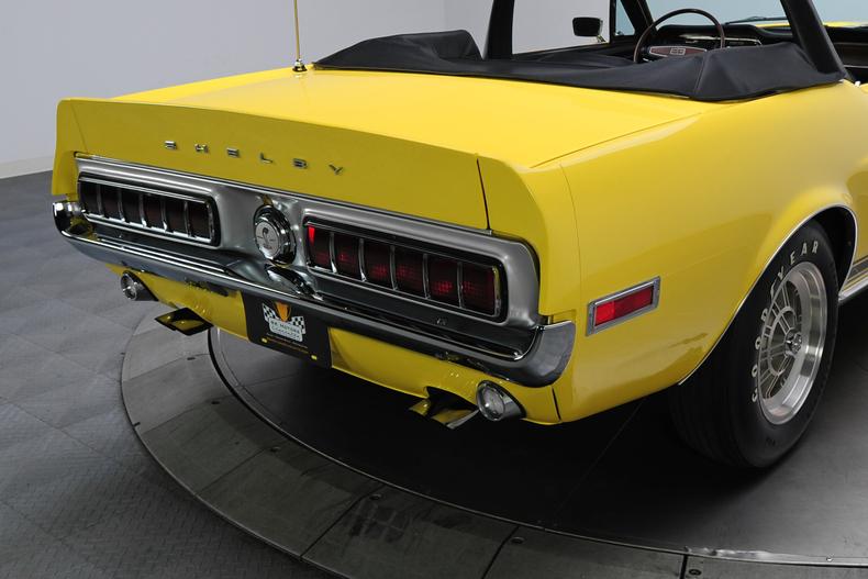 1968 Ford Mustang Shelby GT500KR convertible yellow (5).JPG