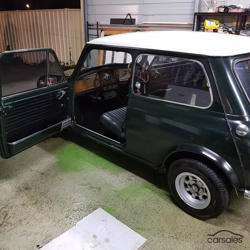 1968 Morris Cooper S MK1 BRG part restoration images Australia (5).png