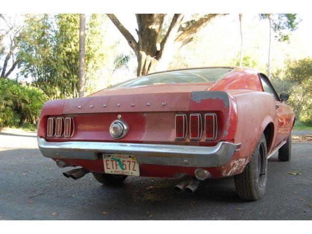 1969 Ford Mustang Mach 1 - Candy Apple Red auction 11.JPG