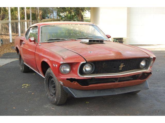 1969 Ford Mustang Mach 1 - Candy Apple Red auction 3.JPG
