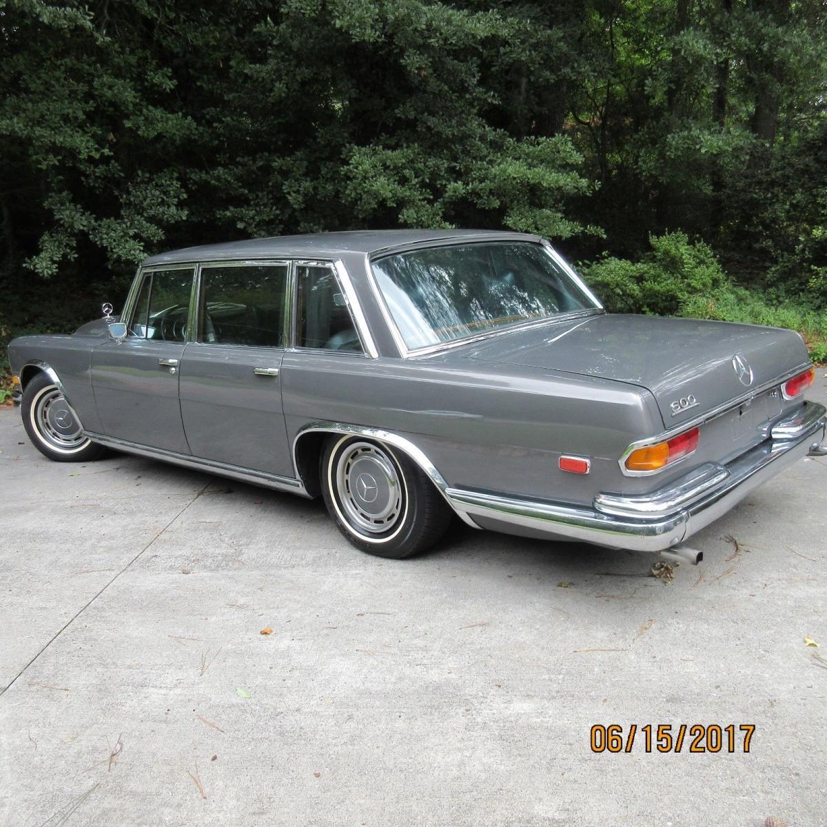 1969 Mercedes 600 Pullman Grosser Limousine Grey short wheelbase SWB (4).jpg