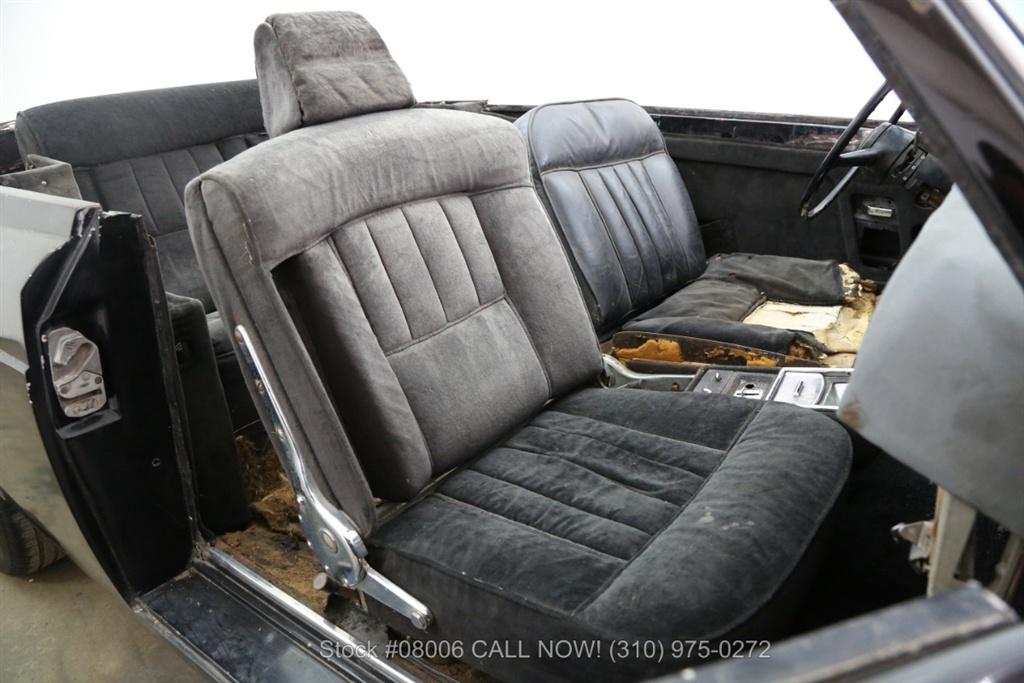 1969 Rolls Royce Corniche convertible unrestored black paint images (22).jpg