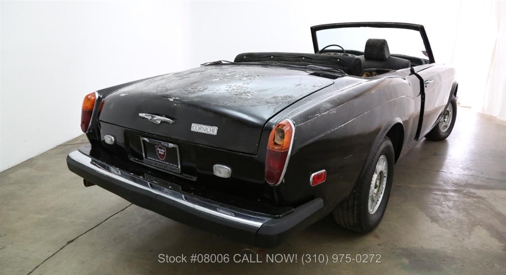 1969 Rolls Royce Corniche convertible unrestored black paint images (5).jpg