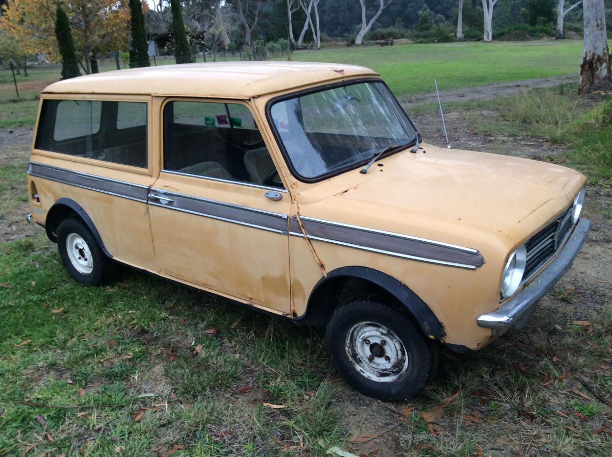 1972 Austin Mini Clubman Estate (British).JPG