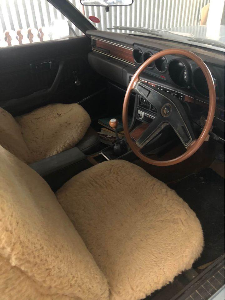 1972 Datsun 180B SSS Coupe Australia 2021 Blue original unrestored (10).jpg