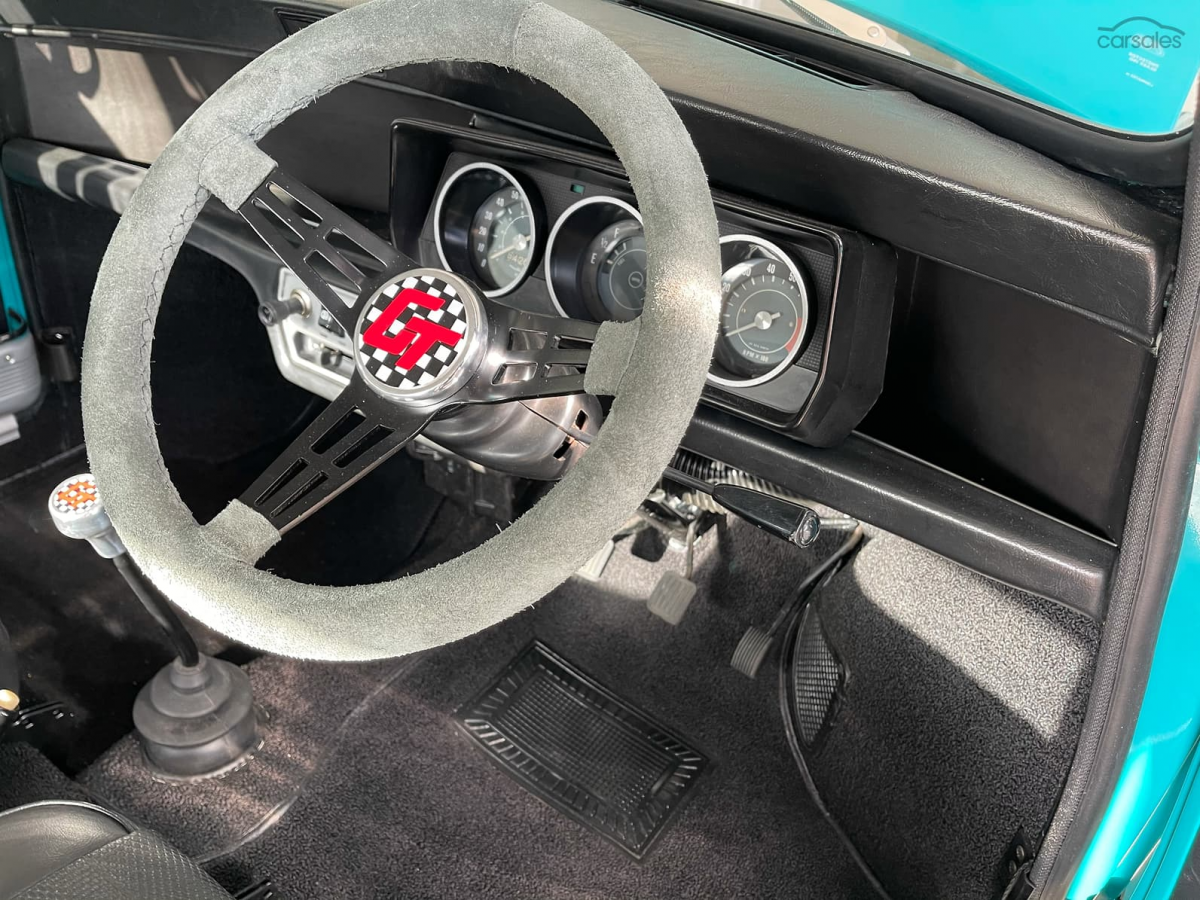 1972 Gambier Turquoise Mini Clubman GT Australia restoration images (9).png