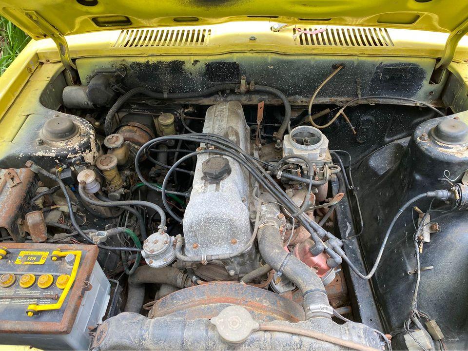 1973 Datsun 180B Coupe SSS yellow paint project 2022 for sale (6).jpg