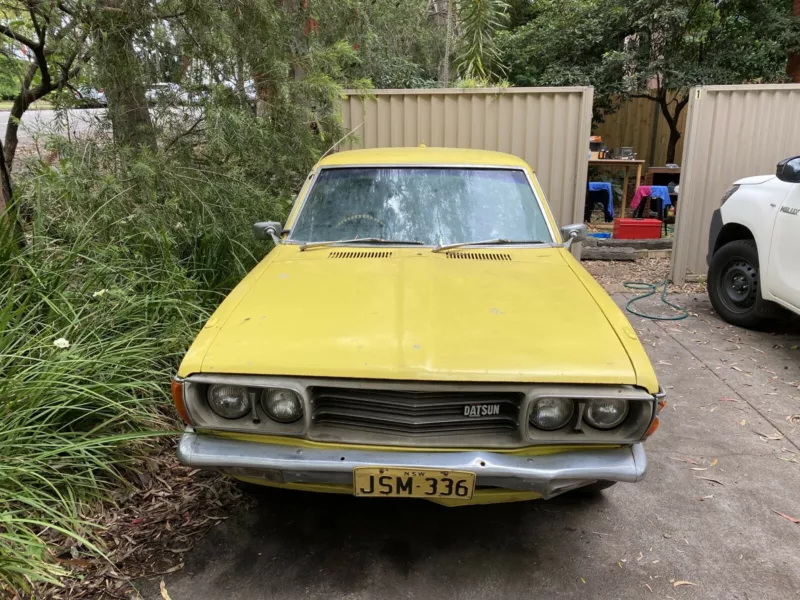 1973 Datsun 180B SSS Coupe yellow for sale Australia Sydney 2022 (5).png