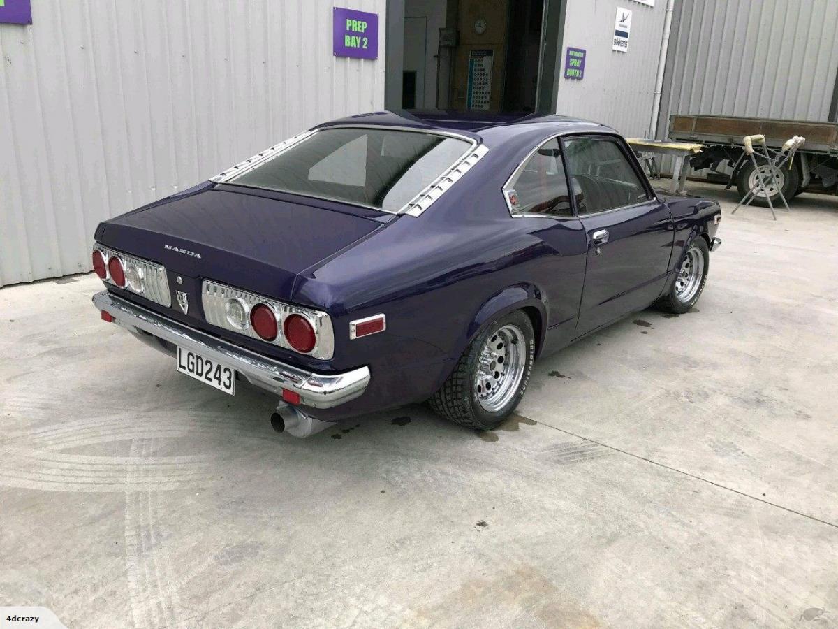 1973 Mazda RX3 series 2 restored NZ purple (2).jpg