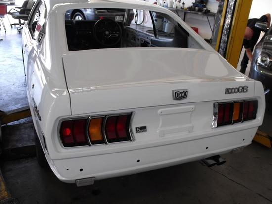 1973 Mitsubishi Colt Galant GTO Hardtop white full restoration New Zealand (25).JPG