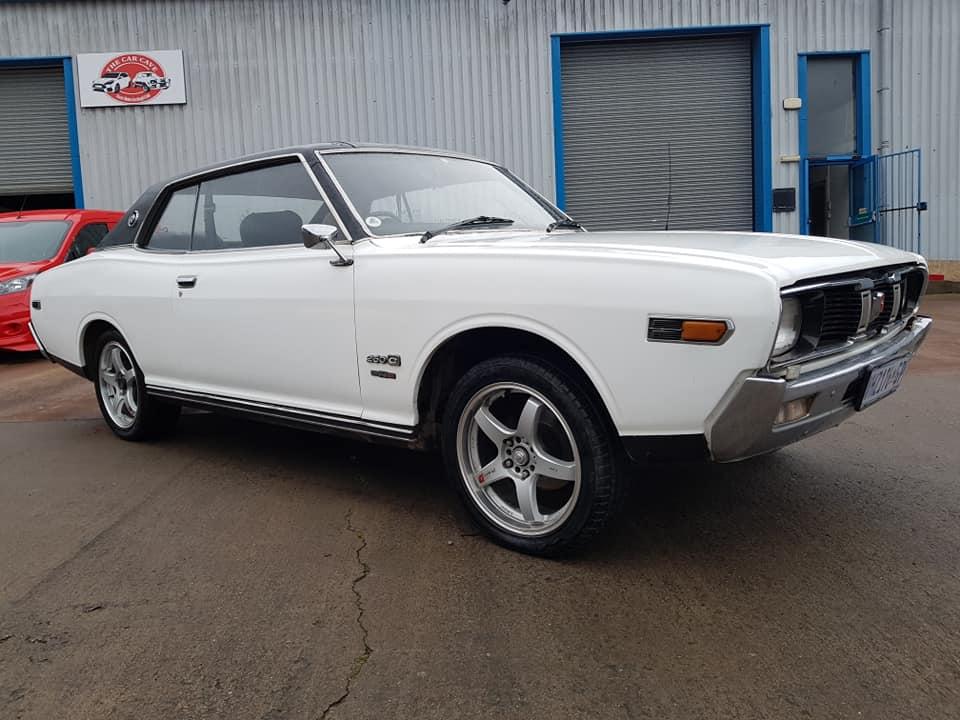 1974 230 series Datsun 260C coupe hardtop white images South africa UK import (1).jpg