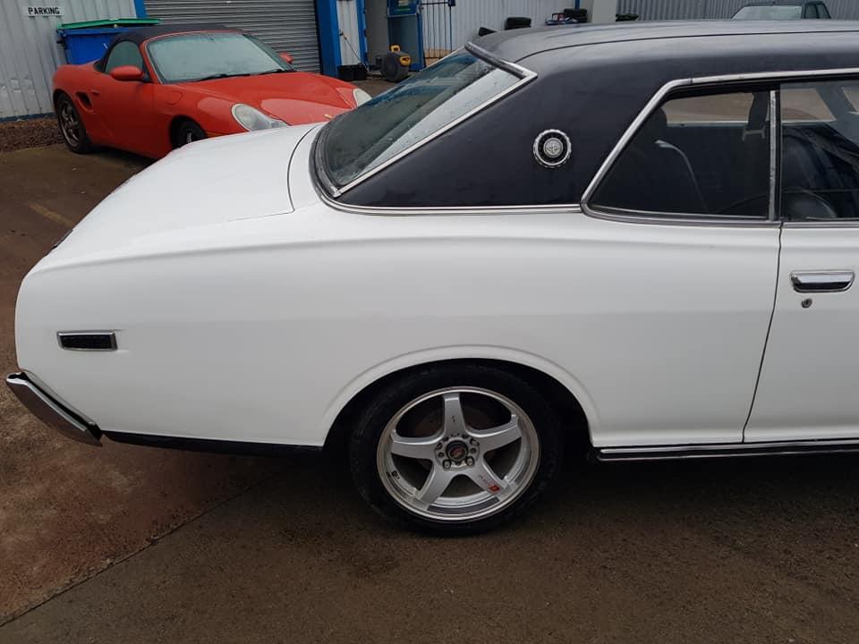 1974 230 series Datsun 260C coupe hardtop white images South africa UK import (16).jpg