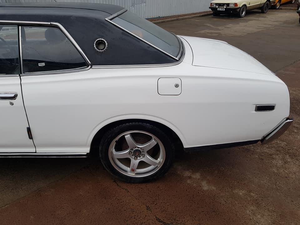 1974 230 series Datsun 260C coupe hardtop white images South africa UK import (17).jpg