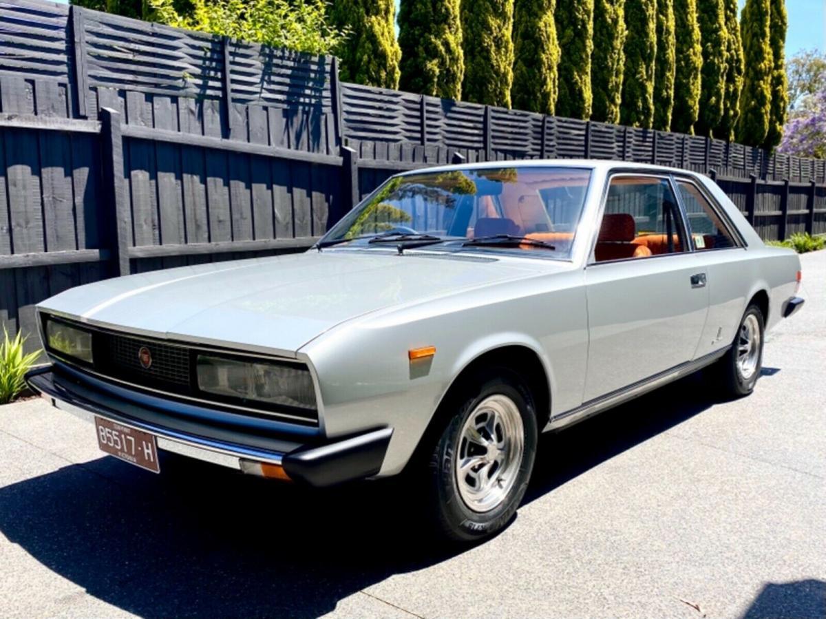 1974 Fiat 130 coupe silver Australia restored images (2).jpg