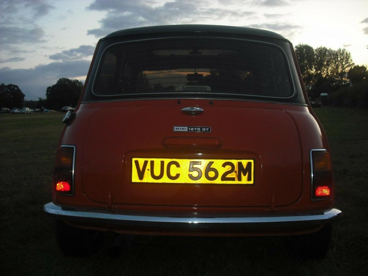 1974 Mini 1275 GT ornge UK early 10 inch wheels (2).jpg