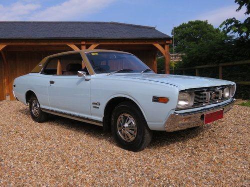 1974 original Datsun 260c 230 series coupe blue South Africa UK import (1).jpg