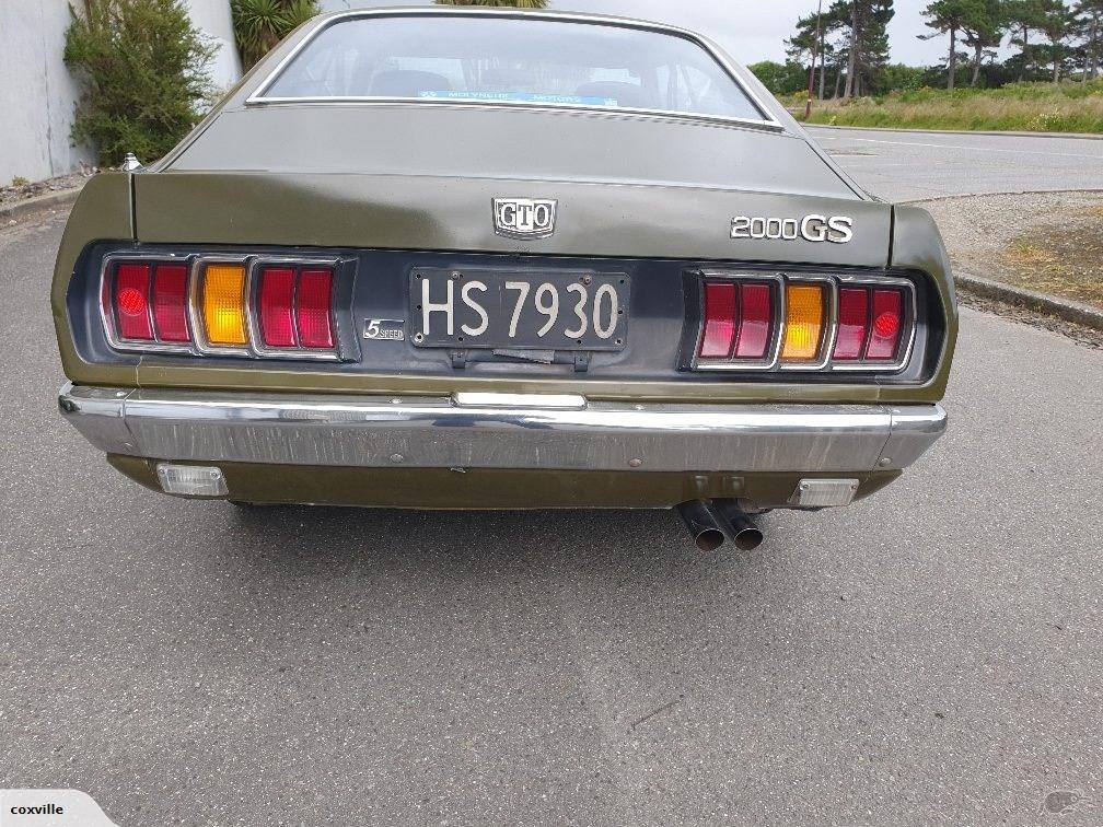 1975 Mitsubishi Galant GTO Hardtop coupe Green original located NZ (19).jpg