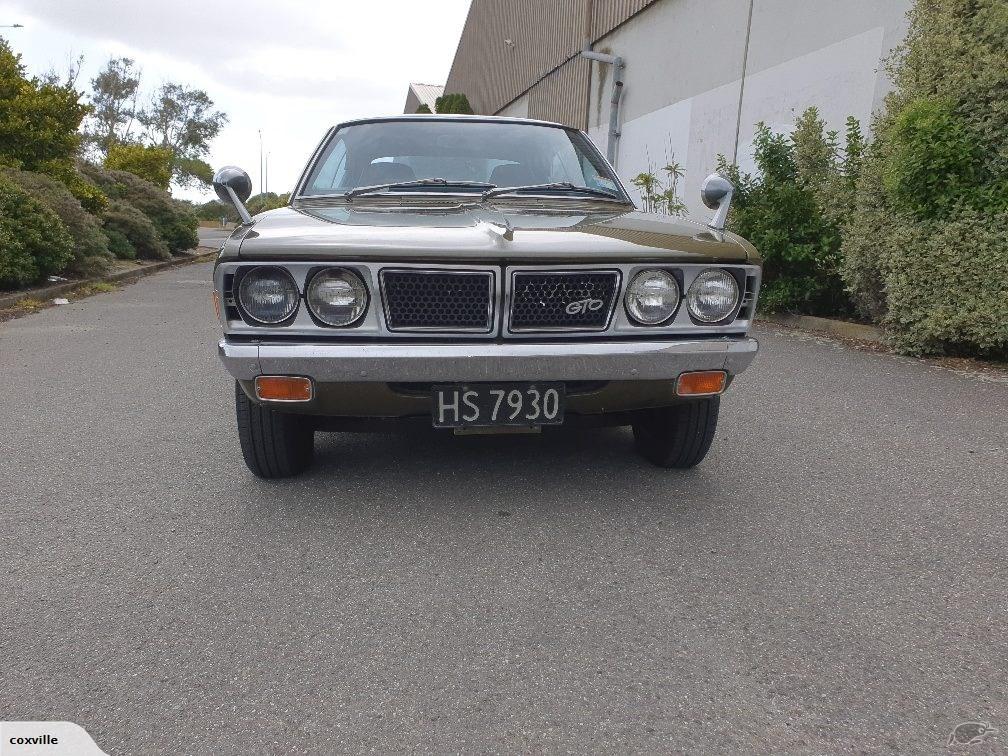 1975 Mitsubishi Galant GTO Hardtop coupe Green original located NZ (5).jpg