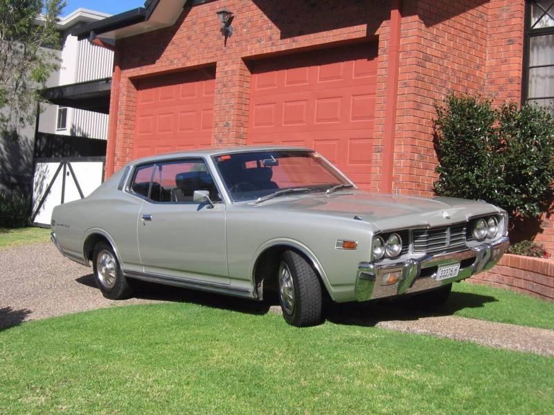 1976 Datsun 260C Coupe Silver images Australia (1).JPG