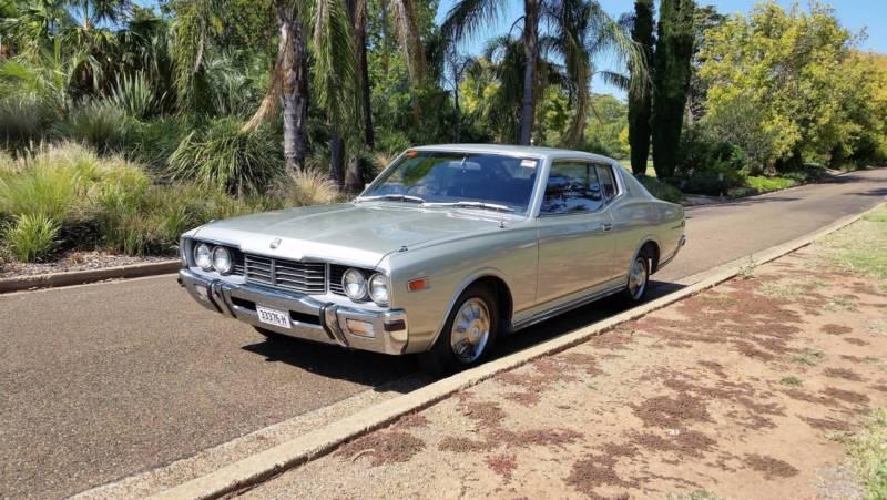 1976 Datsun 260C Coupe Silver images Australia (3).JPG