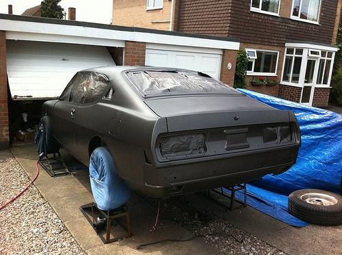 1976 Mitsubishi Galant GTO hardtop restoration (32).jpg