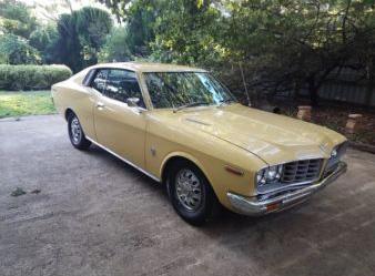 1976 Toyota Corona MKII MX23 Hardtop coupe Yellow images Classic Register (1).JPG