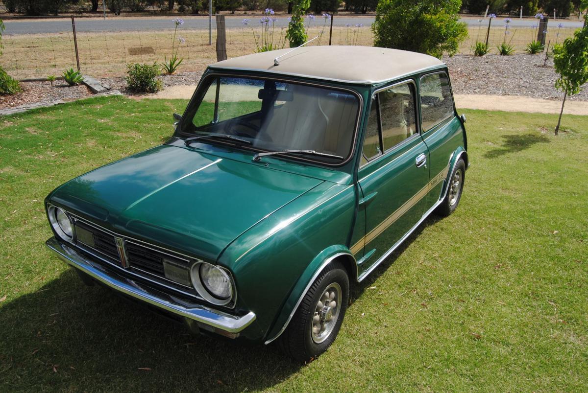 1977 Green Iridium Leyland Mini LS 998cc for sale (1).jpg