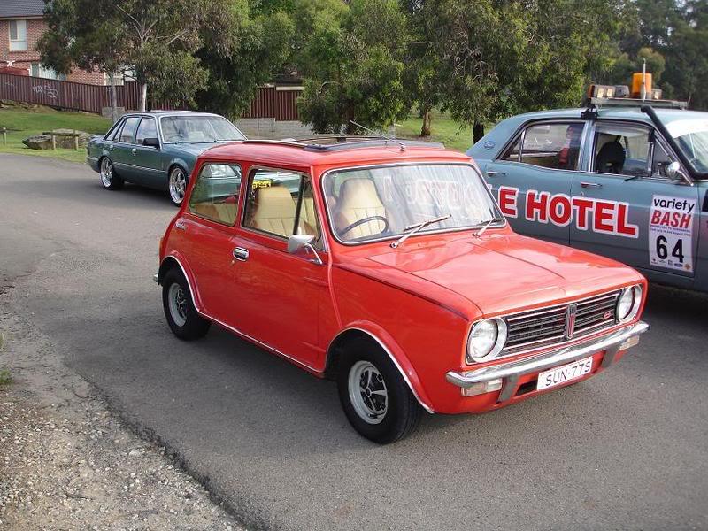 1977 Leyland Mini S Scarlet O Hara Red Sunshine sunroof images (2).jpg